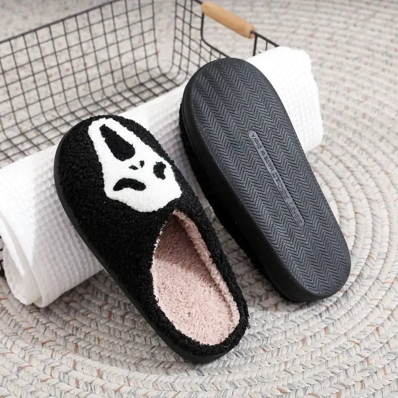 Ghost Face Slippers