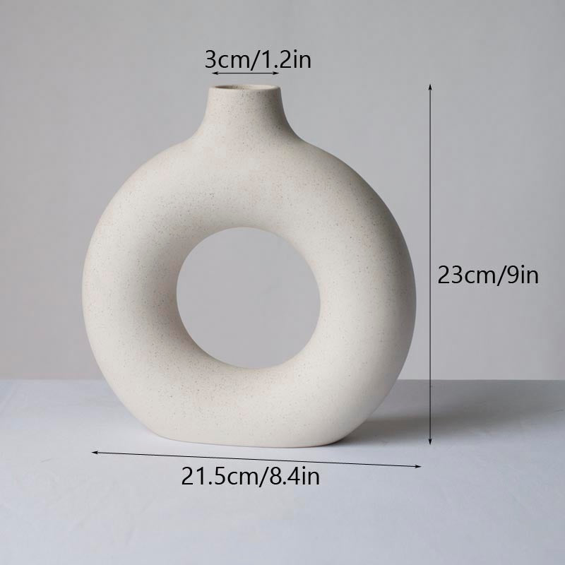 Minimalist Circle Vase