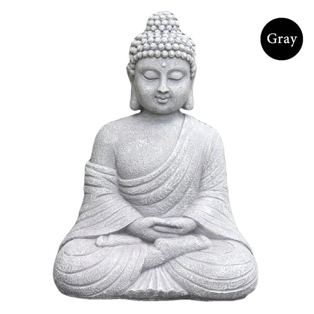 Resin Buddha Statue - DARK MOON