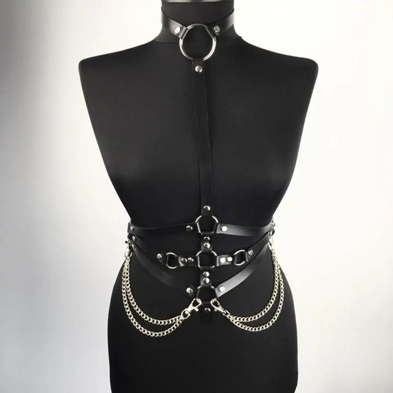 Body Harness with Chains