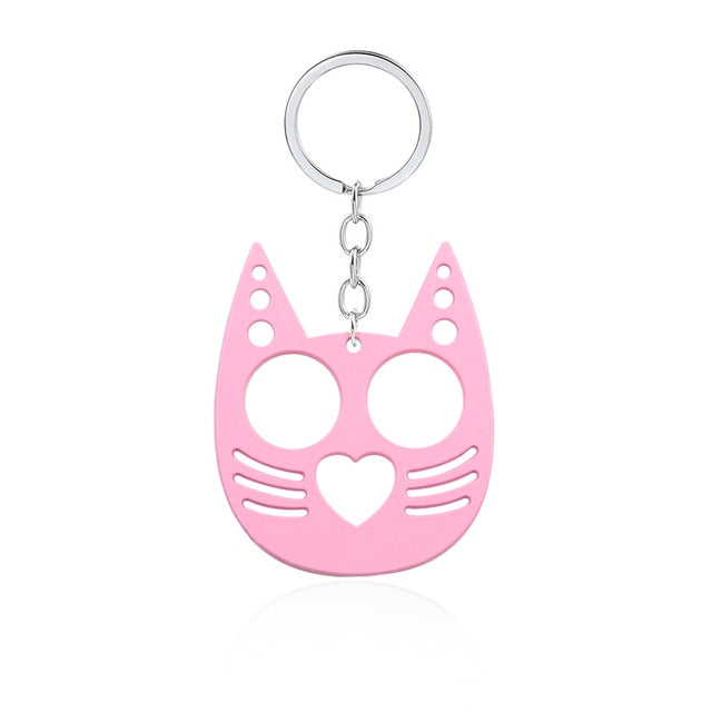 Cat Protection Keychain - DARK MOON