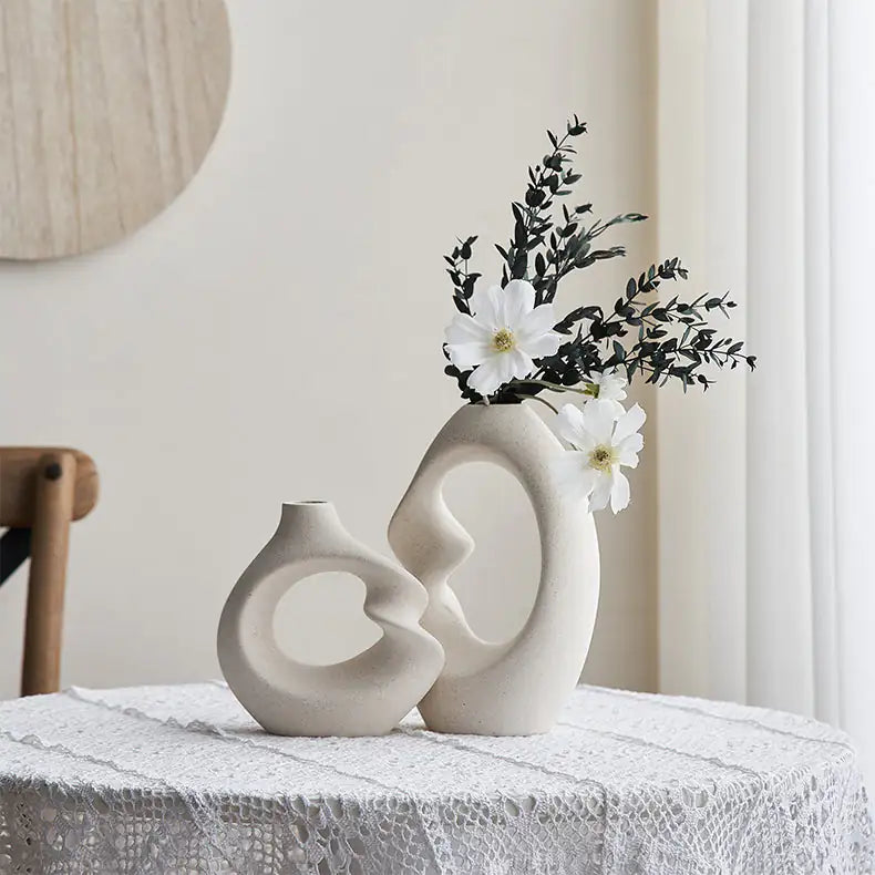 Twisted Ceramic Vases