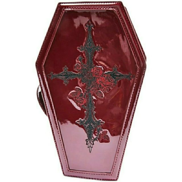 Coffin Handbag - DARK MOON