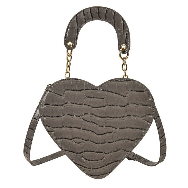 Heart Shaped Purse - DARK MOON