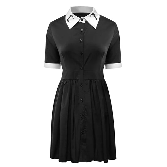 Moon Collar Dress