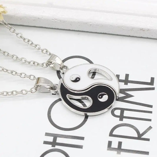 Yin Yang Friendship Necklace