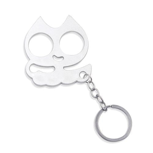 Cat Protection Keychain - DARK MOON