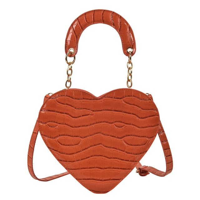 Heart Shaped Purse - DARK MOON