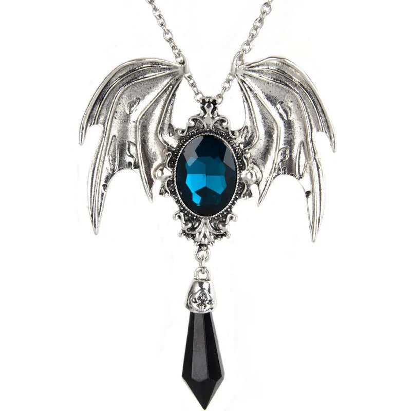 Winged Crystal Necklace