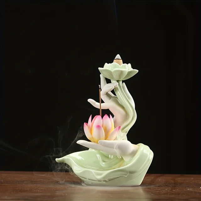 Lotus Backflow Incense Burner