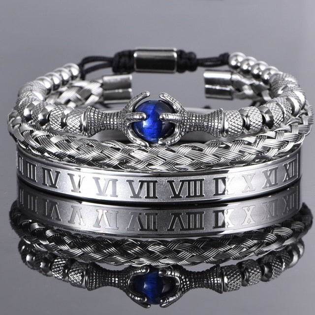 Talon Metal Bracelet Set - DARK MOON