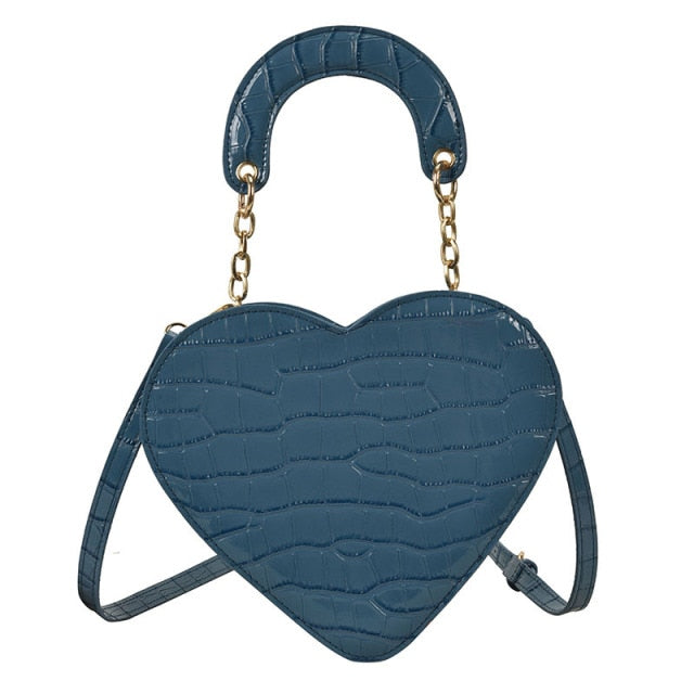 Heart Shaped Purse - DARK MOON