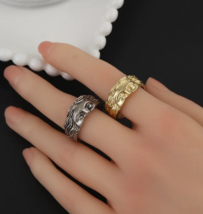 Venus Half Face Ring