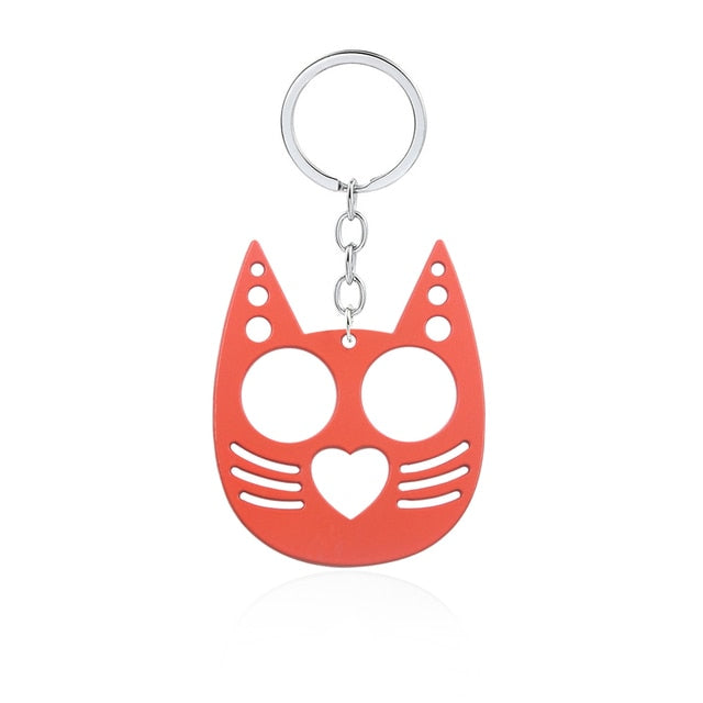 Cat Protection Keychain - DARK MOON