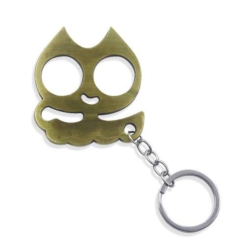 Cat Protection Keychain - DARK MOON