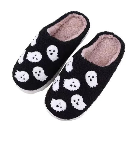 Ghost Plush Slippers