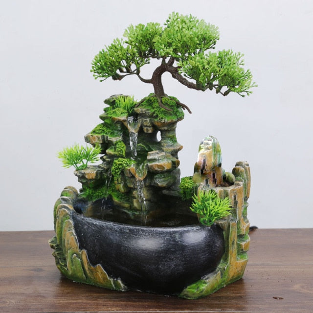 Bonsai Waterfall Fountain - DARK MOON