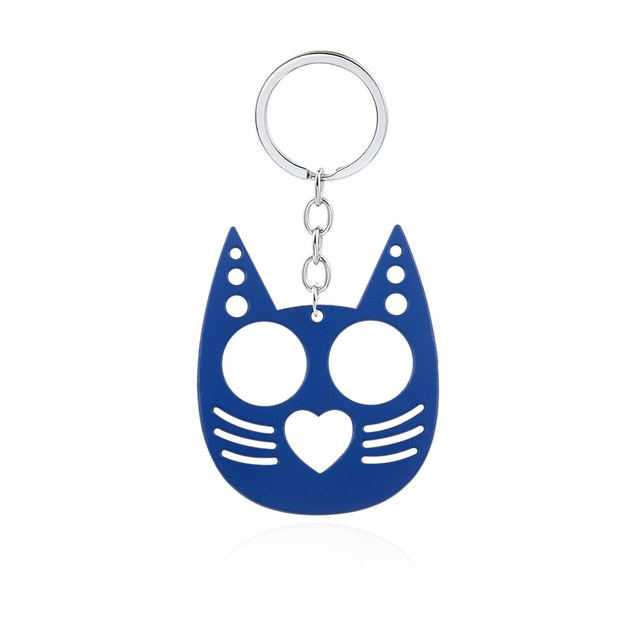 Cat Protection Keychain - DARK MOON