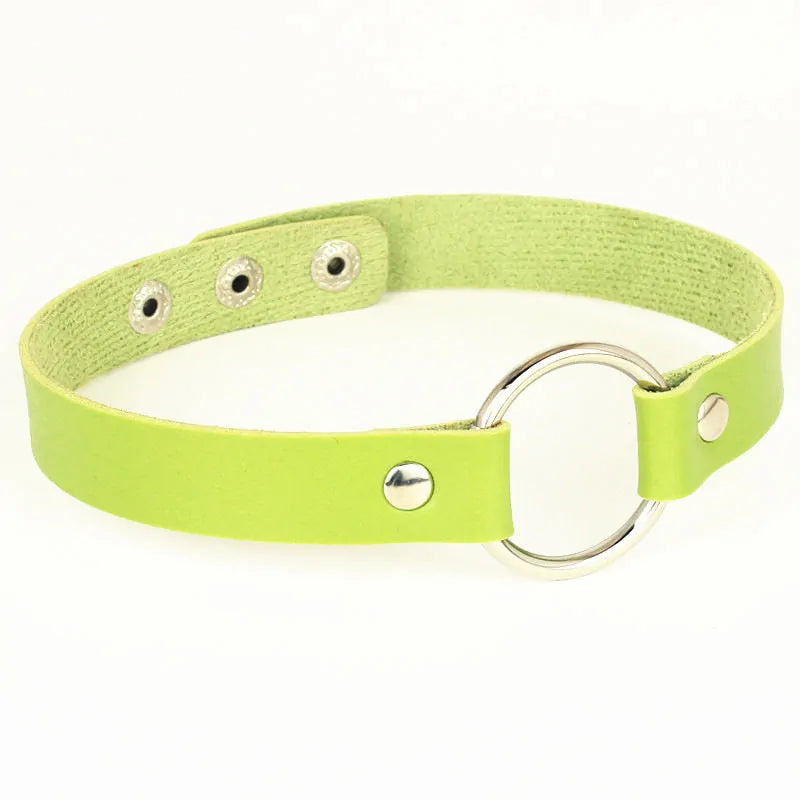 Color O-Ring Choker