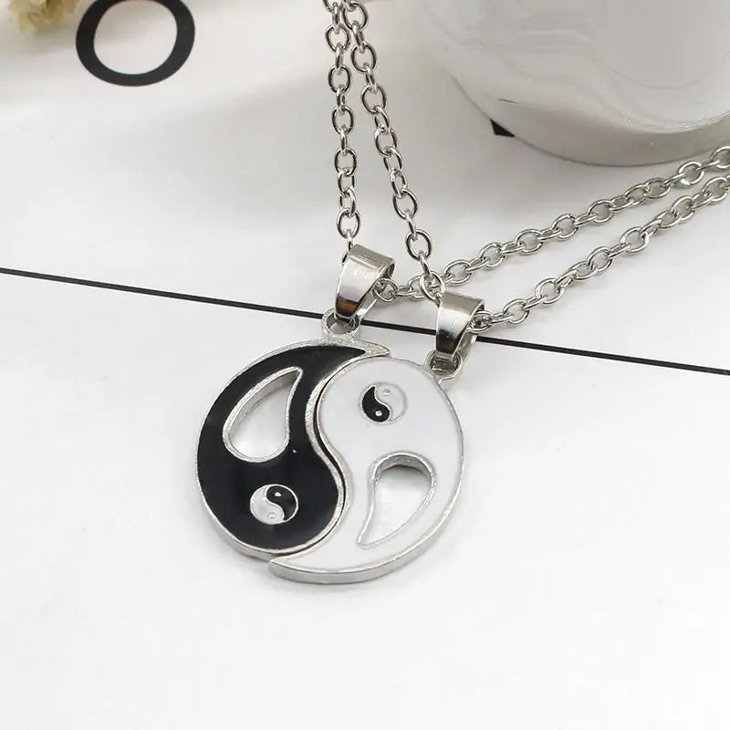 Yin Yang Friendship Necklace