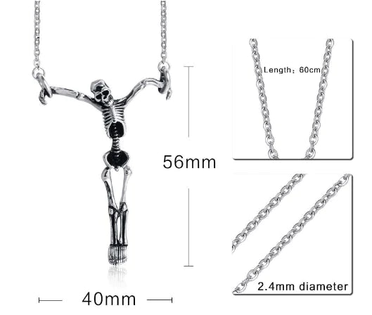 Prisoner Skeleton Necklace