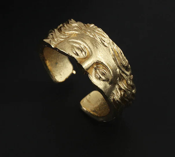 Venus Half Face Ring