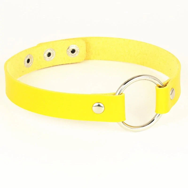 Color O-Ring Choker