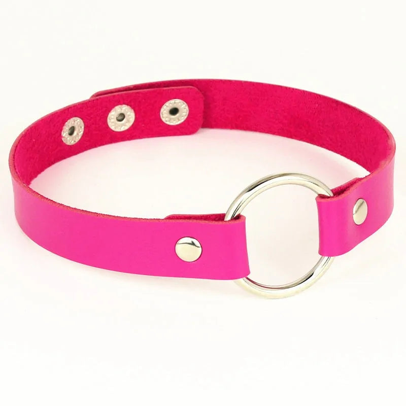 Color O-Ring Choker