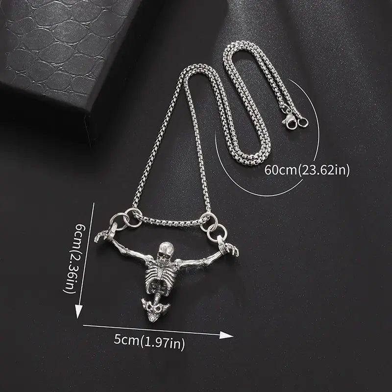 Prisoner Skeleton Necklace