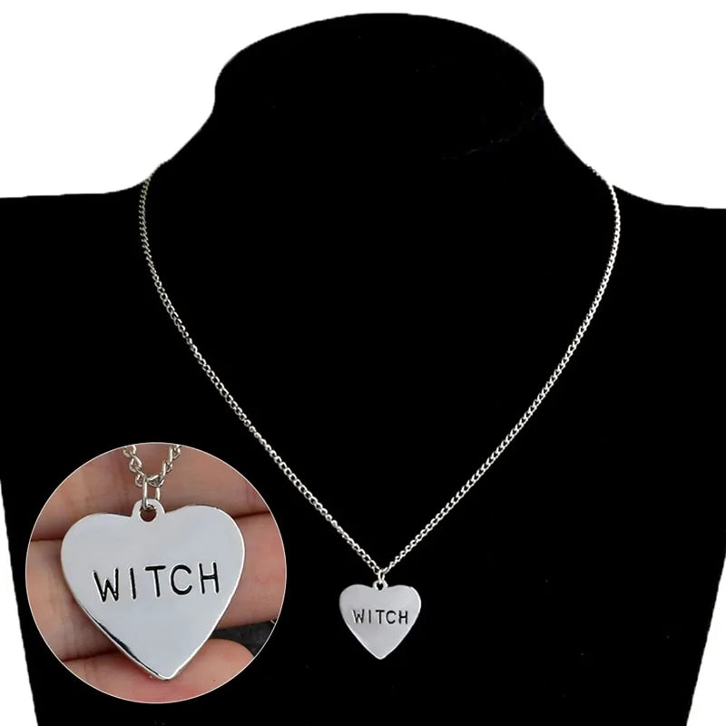 Witch Heart Necklace