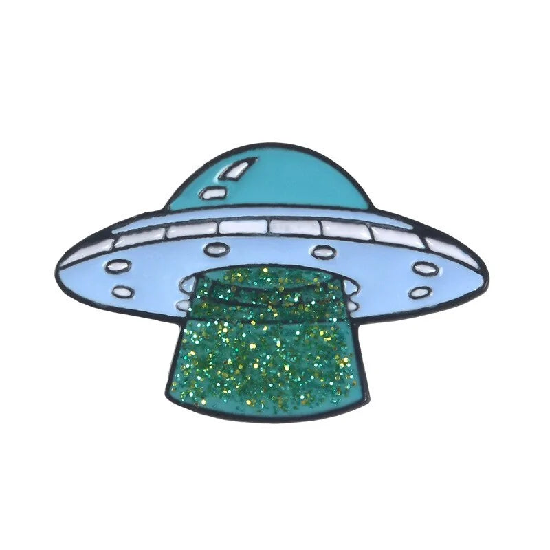 Alien Abduction Pins