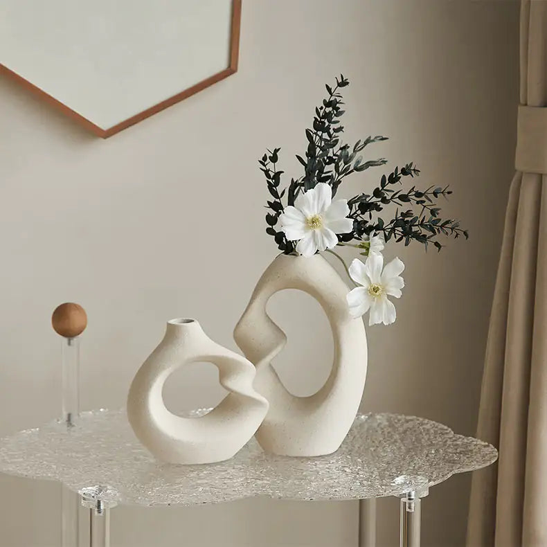 Twisted Ceramic Vases