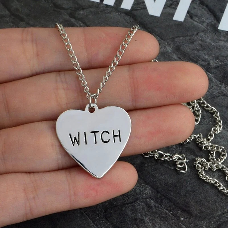 Witch Heart Necklace