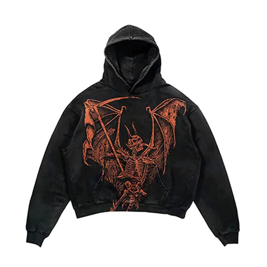 Oversized Demon Hoodie