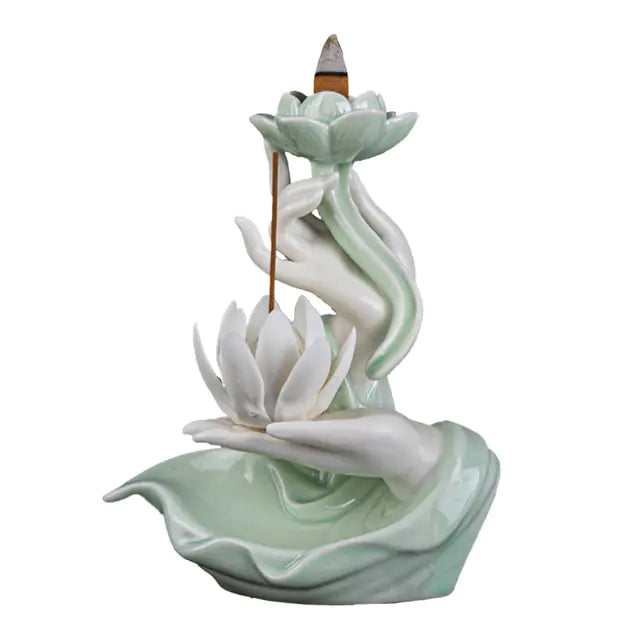 Lotus Backflow Incense Burner