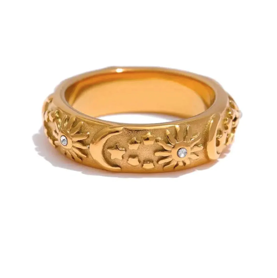 Golden Celestial Ring