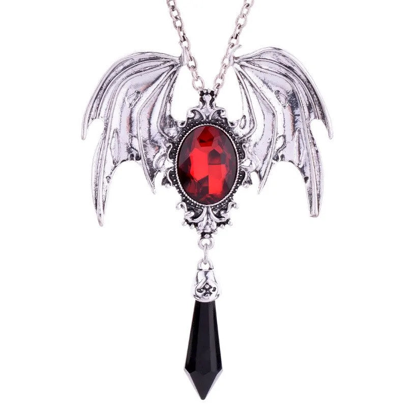 Winged Crystal Necklace