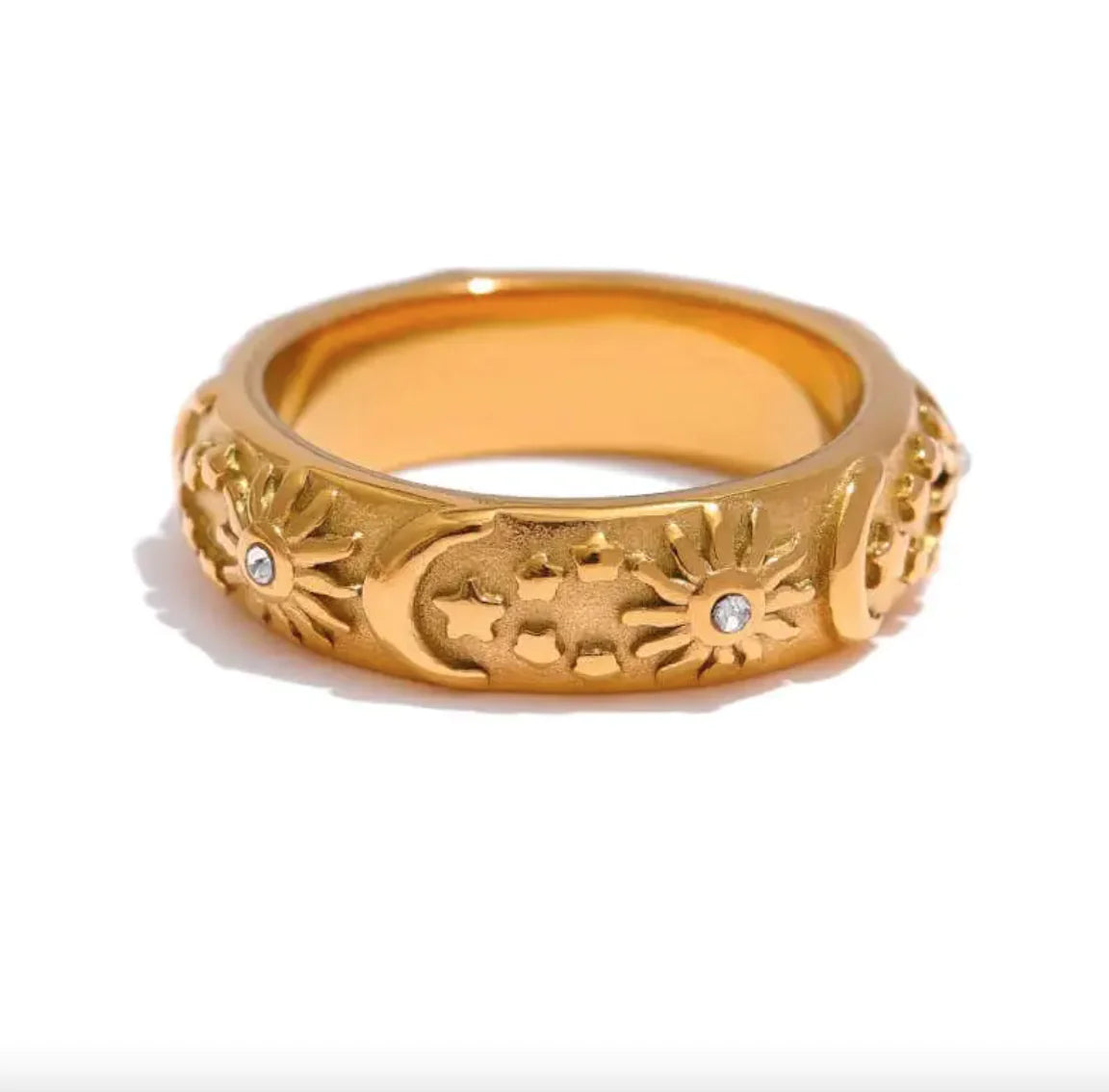 Golden Celestial Ring