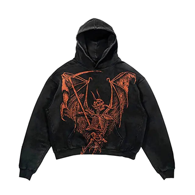 Oversized Demon Hoodie