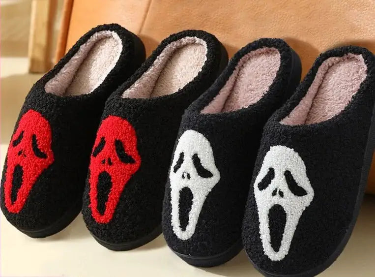 Ghost Face Slippers