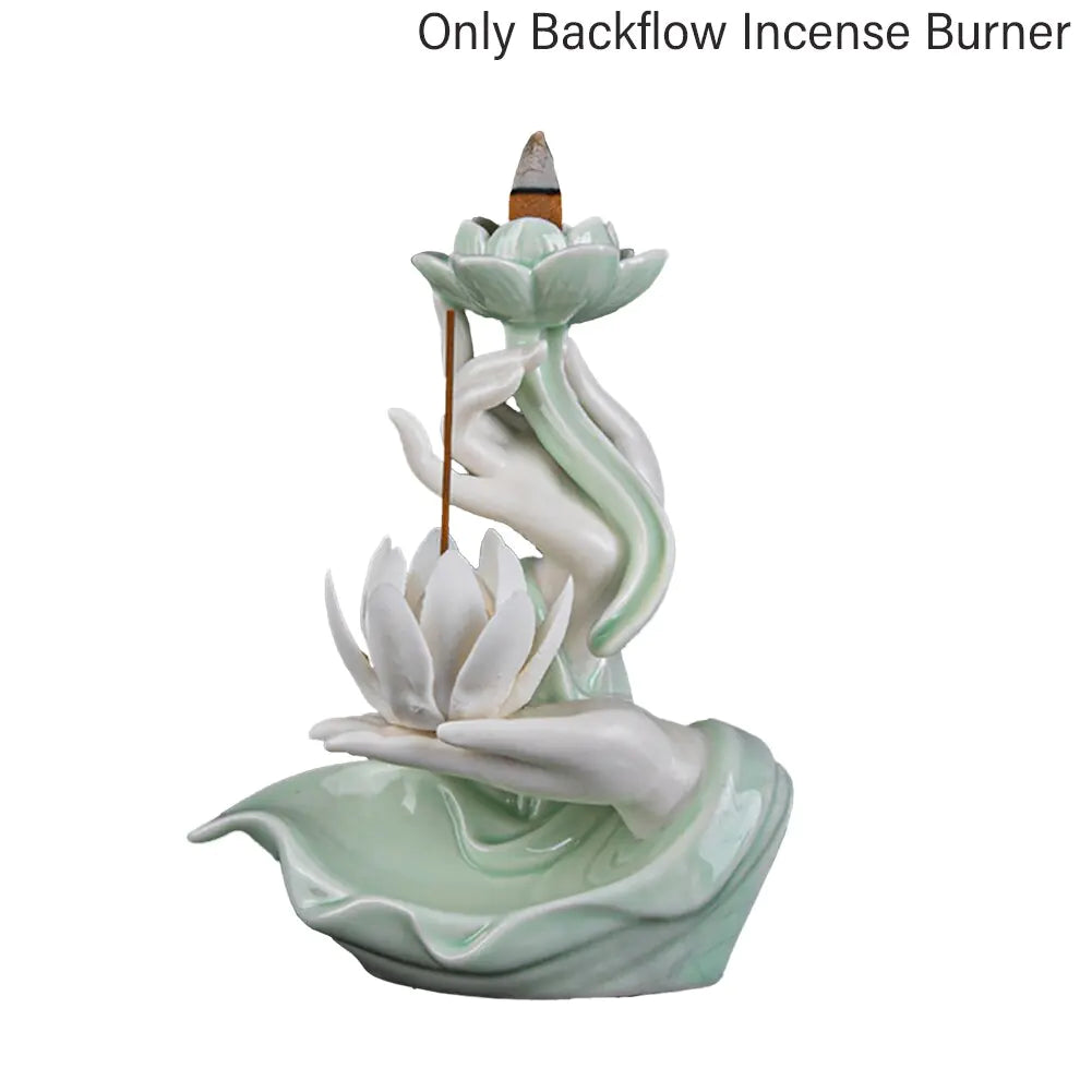 Lotus Backflow Incense Burner