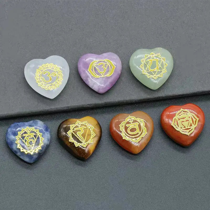 Chakra Heart Stones