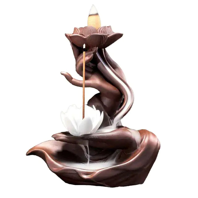 Lotus Backflow Incense Burner