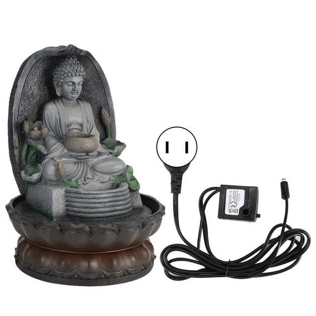 Buddha Water Fountain - DARK MOON