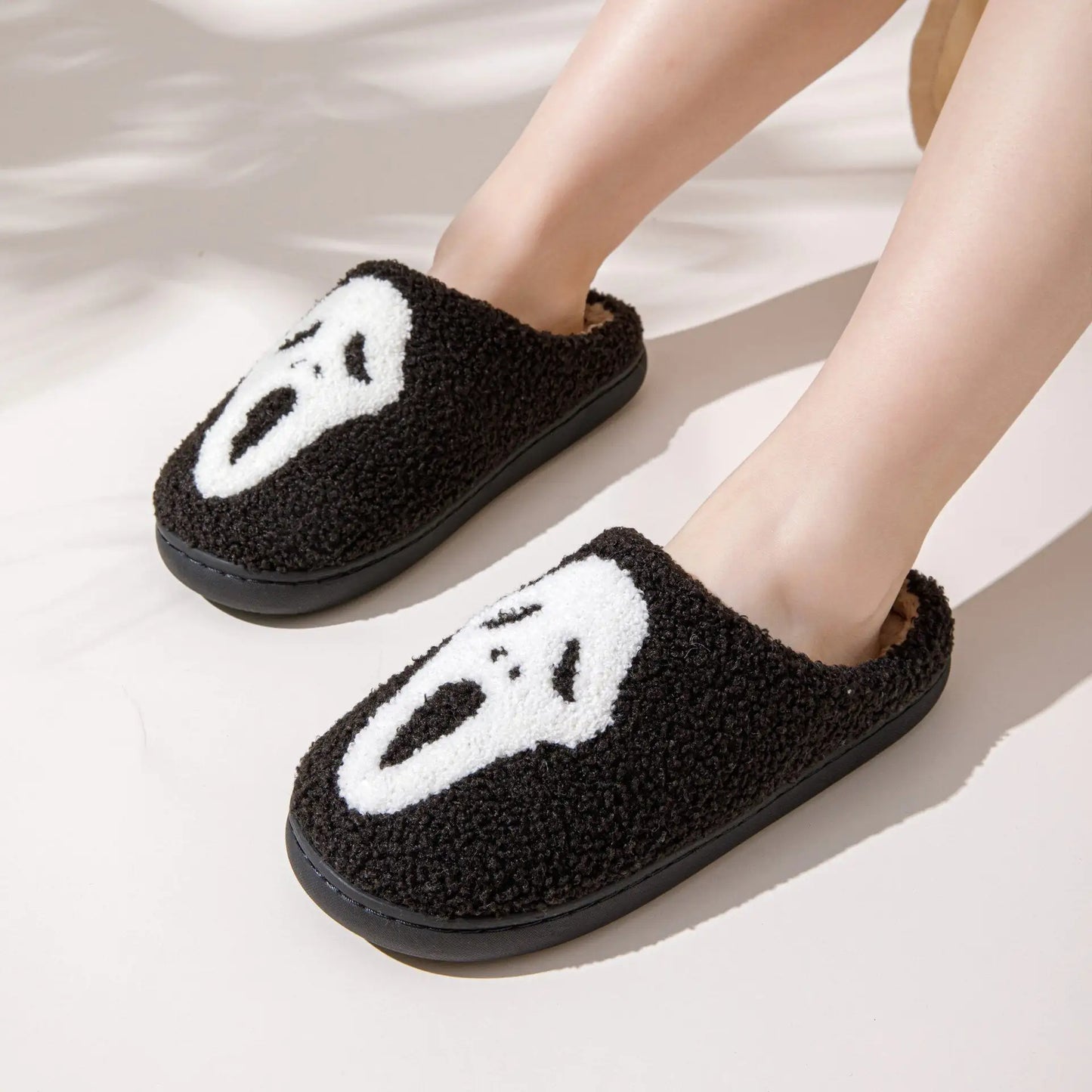 Ghost Face Slippers