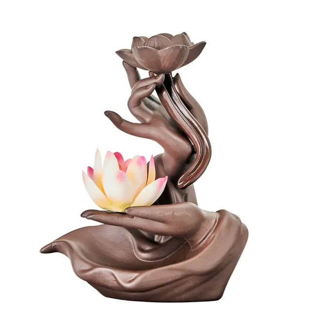 Lotus Backflow Incense Burner