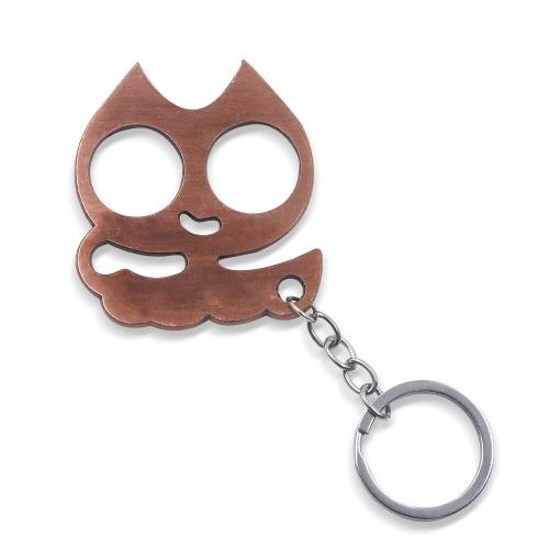 Cat Protection Keychain - DARK MOON