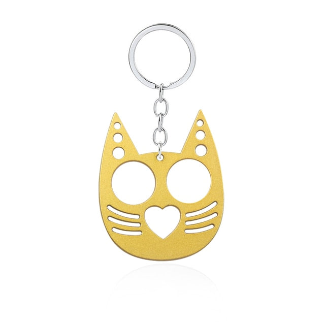 Cat Protection Keychain - DARK MOON