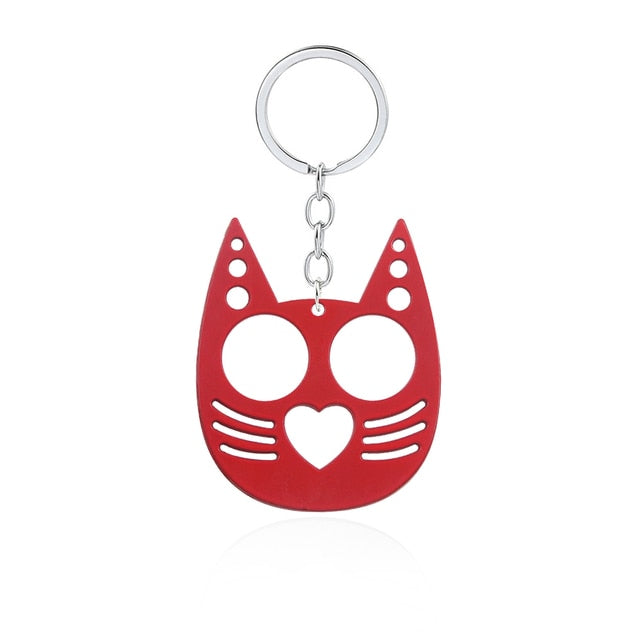 Cat Protection Keychain - DARK MOON