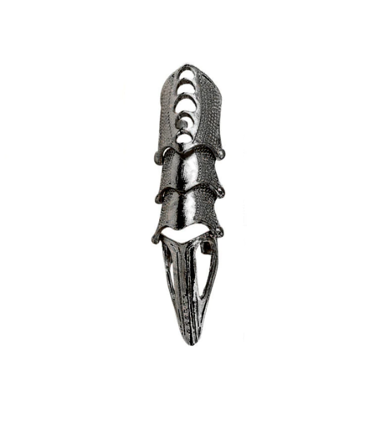 Metal Full Finger Claw Ring - DARK MOON